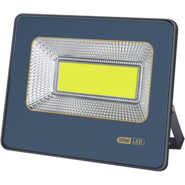 Imagem de Luzes De Inundação Led Luz De Trabalho Ao Ar Livre 6000k Luzes De Segurança Led 50-1000w Holofote Led De Alto Brilho 200~1100㎡ Iluminação Para Quintal, Jardim, Estádio, Playgro, 100W