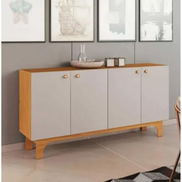 Imagem de Buffet Delícia 4 Portas JCM Movelaria - Cinamomo/Off