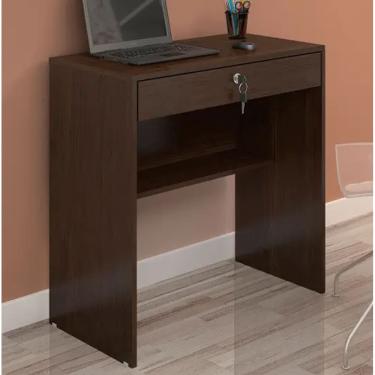 Imagem de Escrivaninha Andorinha Gaveta com Chave JCM - Café Soft