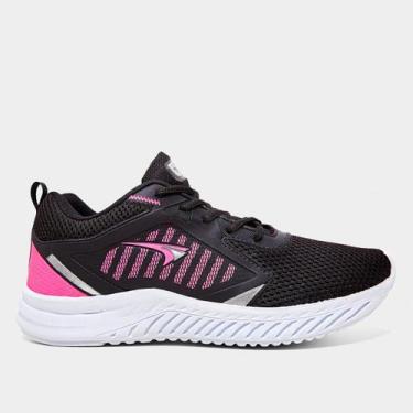 Imagem de Tênis Tryon Lugano Feminino, Preto, Pink, 34