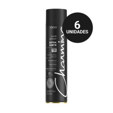 Imagem de Kit Profissional Hair Spray Charming Extra Forte (6X400Ml) - Cless