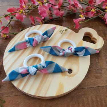 Imagem de Kit 06 Anéis Porta Guardanapo Argola Prendedor Mesa Posta - Criarte Op