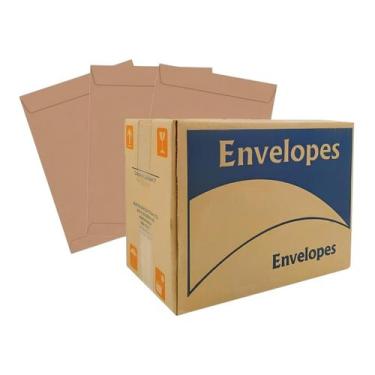 Imagem de Envelopes 229mm x 324mm Liso A4 Ofício 250 Unidades Pardo - Evolution