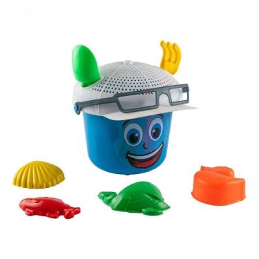 Imagem de Kit Baldinho Brinquedos De Praia P- Criança Luluzinho Bichos