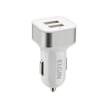 Imagem de Carregador Veicular Automotivo 12v Com 2 Saídas Usb 5v 2.1a