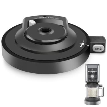 Imagem de Tampa externa de substituição compatível com a máquina de sorvete Ninja CREAMi NC500 / NC500C / NC501 / CN501C / NC501H / NC501HBL / NC501HGN / NC501HRD / NC501CO, tampa de substituição de creme (sem