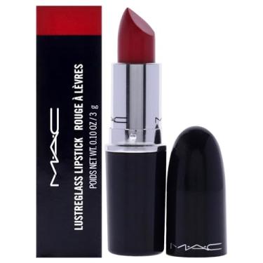 Imagem de Batom Labial MAC Lustreglass Lipstick Tons Escuros Cockney
