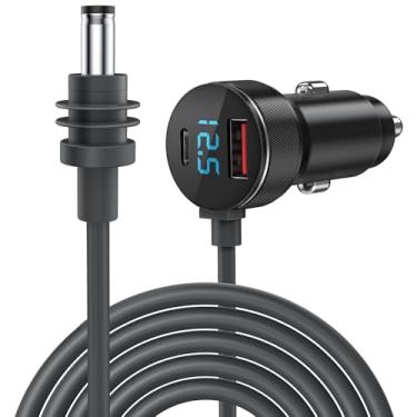 Imagem de Mini cabo de alimentação CC Starlink de 3 m, carregador de carro com visor digital para Satellite Mini, kit de acessórios para cabo de alimentação à prova d'água