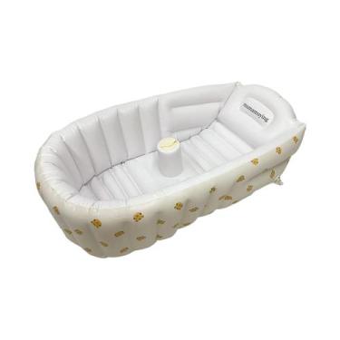 Imagem de Banheira inflável ao ar livre portátil do bebê, Piscina Animal Infanti