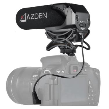 Imagem de Microfone Shotgun Azden SMX-15 Estéreo Powered