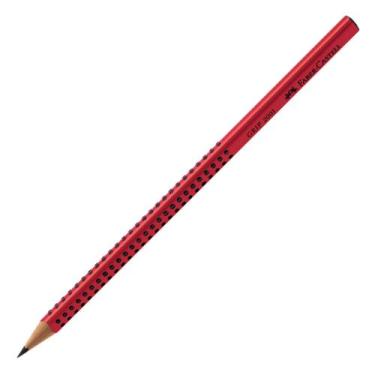 Imagem de Lápis Grafite Eco Grip Vermelho - Faber Castell