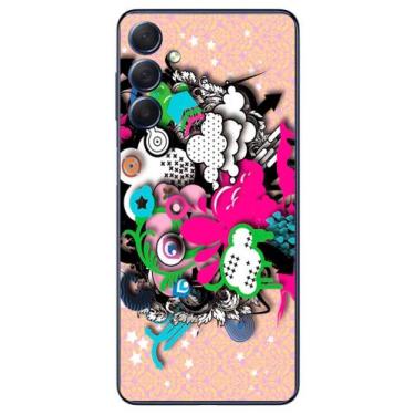 Imagem de Capa Adesivo Skin104 Verso Para Samsung Galaxy M54 5G - KawaSkin