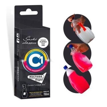Imagem de Multiuso De Limpeza Em Sachê Original Rende 700Ml - C1 Clean