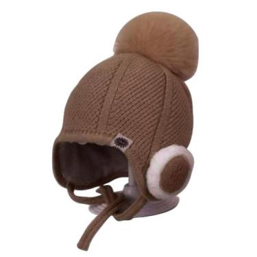 Imagem de Touca Infantil 2 ao 7 Anos Tampa Orelha Forrada Para Menina e Menino -