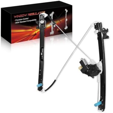 Imagem de AOTPAT Regulador de vidro elétrico dianteiro esquerdo com motor para: -Land Rover Discovery 2017 2018 2019 2020, para Discovery 17 18 19 20 3.0L V6, 6 pinos de substituição do conector # LR083211 HY32