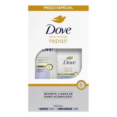 Imagem de Kit c/ 3 Kit Dove Shampoo 350ml + Condicionador 150ml