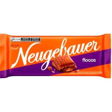 Imagem de Kit c/ 3 Chocolate Barra Neugebauer 80g Flocos