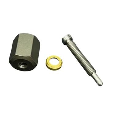 Imagem de Dynwave Ferramenta de remoção de anéis de fio de carretel de pesca, substituição, ferramenta de remoção de anéis de linha de rolamentos para deriva de rio