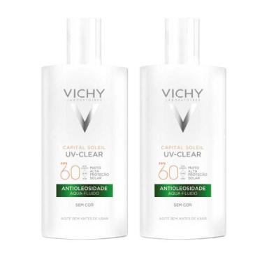 Imagem de Vichy Protetor Solar Facial Capital Soleil Uv-Clear FPS60 Sem Cor Kit 