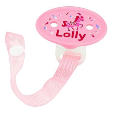 Imagem de Prendedor de Chupeta Lolly Tip Rosa