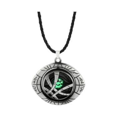 Imagem de Colar Olho De Agamotto Do Doutor Estranho Marvel, Joia De Cosplay Retr