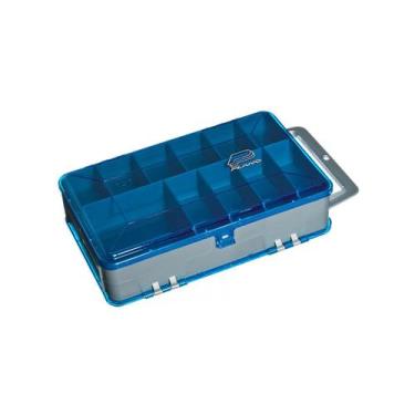Imagem de Estojo Plano (3215-08) Duplo Medio - 2 Lados Cinza / Azul