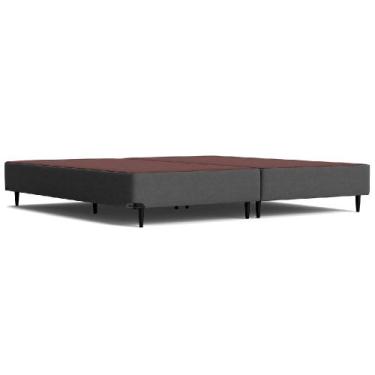 Imagem de Base Sommier Camurça Cinza Super King 193x203x23cm - 1051611854 - ORTO