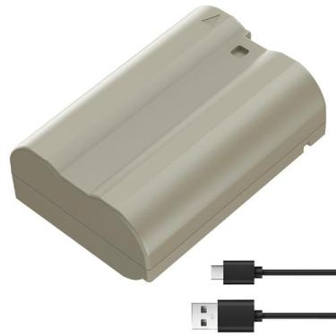 Imagem de Bateria Mamen EN-EL15 USB-C para Câmeras Nikon