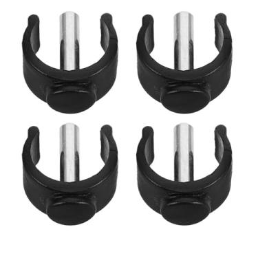 Imagem de KALLORY 4 Peças Suporte de Bengala Muletas de Caminhada Clipes de Travamento de Bengala Antiderrapante Clipe de Trava de Bengala Acessórios de Bengala