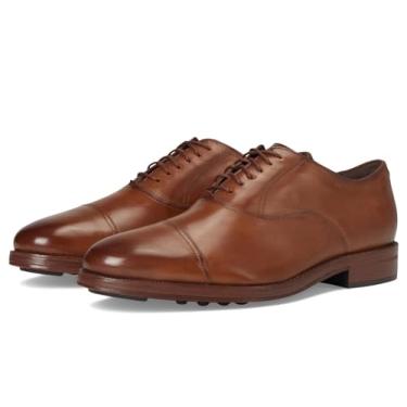 Imagem de Cole Haan Ledley Grand Cap Toe Oxford masculino, British Tan/Dk Nat, 38