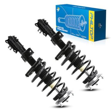 Imagem de PHILTOP Estruturas dianteiras para S60 2001-2009, S80 1999-2006, V70 2001-2007, suspensão completa do amortecedor 11861+11862, suportes com conjuntos de mola de bobina SAA738 2 peças