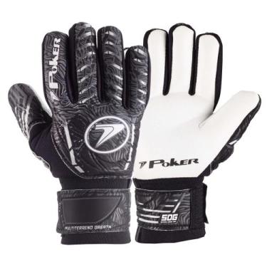 Imagem de Luva de Goleiro Semi Profissional Poker Multiterreno Breath, Pt, Ch, 9