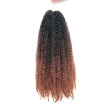 Imagem de Marley Twist Braiding Hair QRHSUKA 18 polegadas, 8 pacotes de 240 g