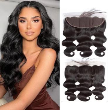 Imagem de Fecho frontal de renda Smoothair Body Wave 20 cm 150% de densidade