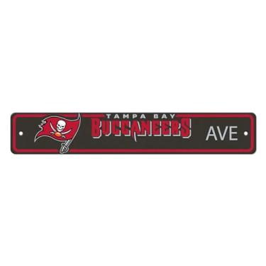 Imagem de Tampa Bay Buccaneers m Color Street Sign Dcor 4in. X 24in. Lightweight