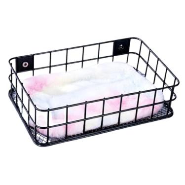 Imagem de Stgfyxgs Suporte para Poleiro de Pássaros, Fácil de Instalar, Acessório para Gaiola de Brinquedo de Escalada, Plataforma de Metal para Periquitos, Calopsitas, Preto