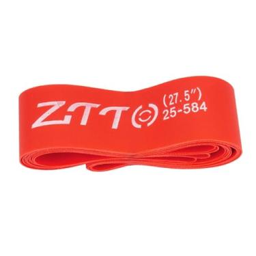 Imagem de rockible 2 peças de nylon 27,5 pol. para pneu de bicicleta, fita prática antirrugas para aro de bicicleta, protetor de câmara de ar para bicicletas de estrada, Largura 2.5 Cm