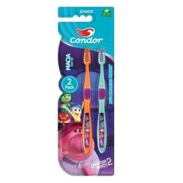Imagem de Divertidamente Escova Dental Macia Pack 2 unid. Condor