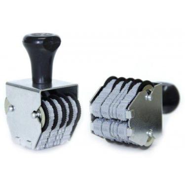 Imagem de Datador Duplo Sobreposto 3mm com Val e Fab para Marcação de Datas - no