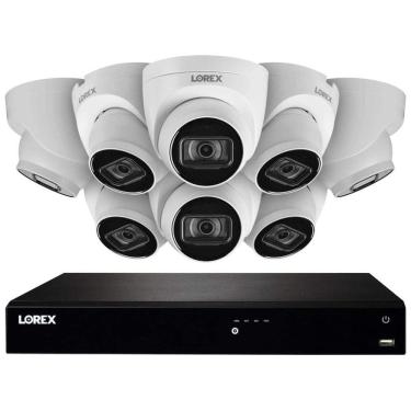 Imagem de Sistema de Câmera de Segurança Lorex com 8 Câmeras 4K 8MP e 16 Canais