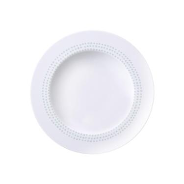 Imagem de Prato Fundo Tramontina Monocroma Em Porcelana Decorada 23 Cm