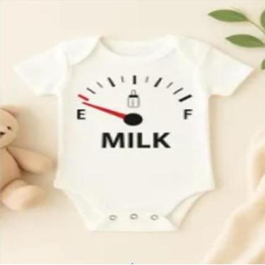 Imagem de Body Personalizado Milk - Baby da Moda
