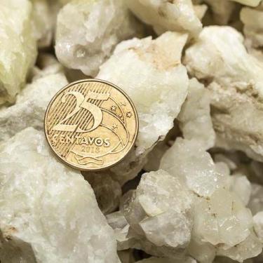 Imagem de 10 Kg de Cascalho Bruto de Enxofre Natural para Artesanato e Jardinage