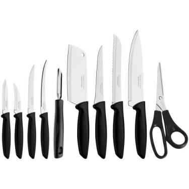 Imagem de Jogo de Facas Tramontina Inox Plenus 10 Peças