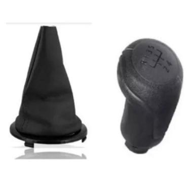 Imagem de Coifa Manopla Bola Gol Voyage G5 G6 2009 A 2016 Preto - MUTKIT