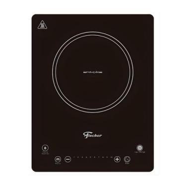Imagem de Cooktop de Indução Portátil Fischer 1 Boca Vitrocerâmico Preto Touch S