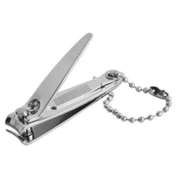 Imagem de Cortador de Unha Inox Com Lixa 5cm Manicure Pedicure - GF