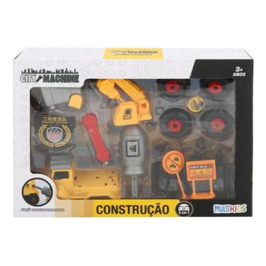 Imagem de Caminhão construção city machine 2 em 1 - multikids br1700