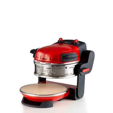 Imagem de FORNO ARIETE DE PIZZA ELÉTRICO DUPLO VERMELHO 400ºC 2100W 220V 00C92700ARBR