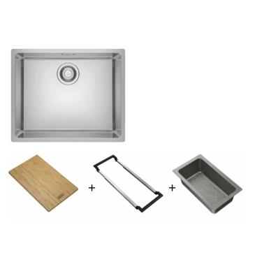 Imagem de CUBA FRANKE DE EMBUTIR LINEA 50x40 C/ ACESSÓRIOS ALL-IN 18070